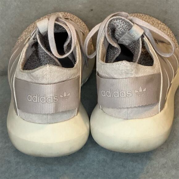 Adidas Women's Sneakers Sz 9.5 Tubular Viral Lavender Purple Knit Athletic Shoes - Picture 4 of 6